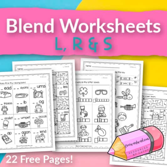 Blend Worksheets