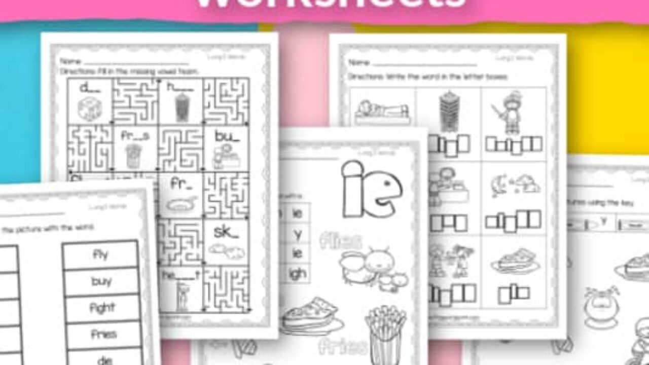 long-i-words-worksheets-free-word-work for Free Printable Long I Ie Igh Worksheets Long I Words Worksheets - Free Word Work for Free Printable Long I Ie Igh Worksheets
