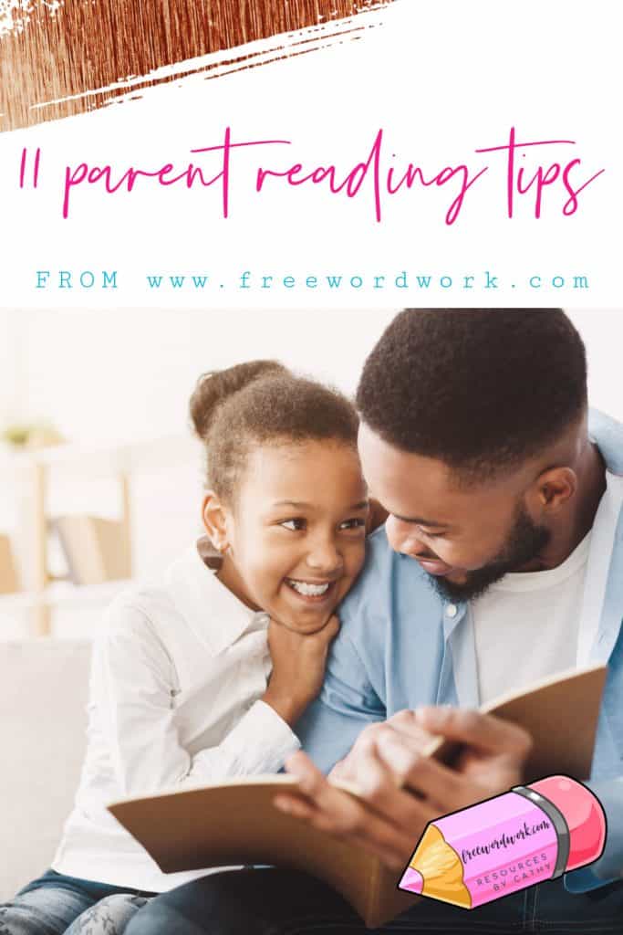 These 11 parent reading tips will help you as you work on reading with your children at home.