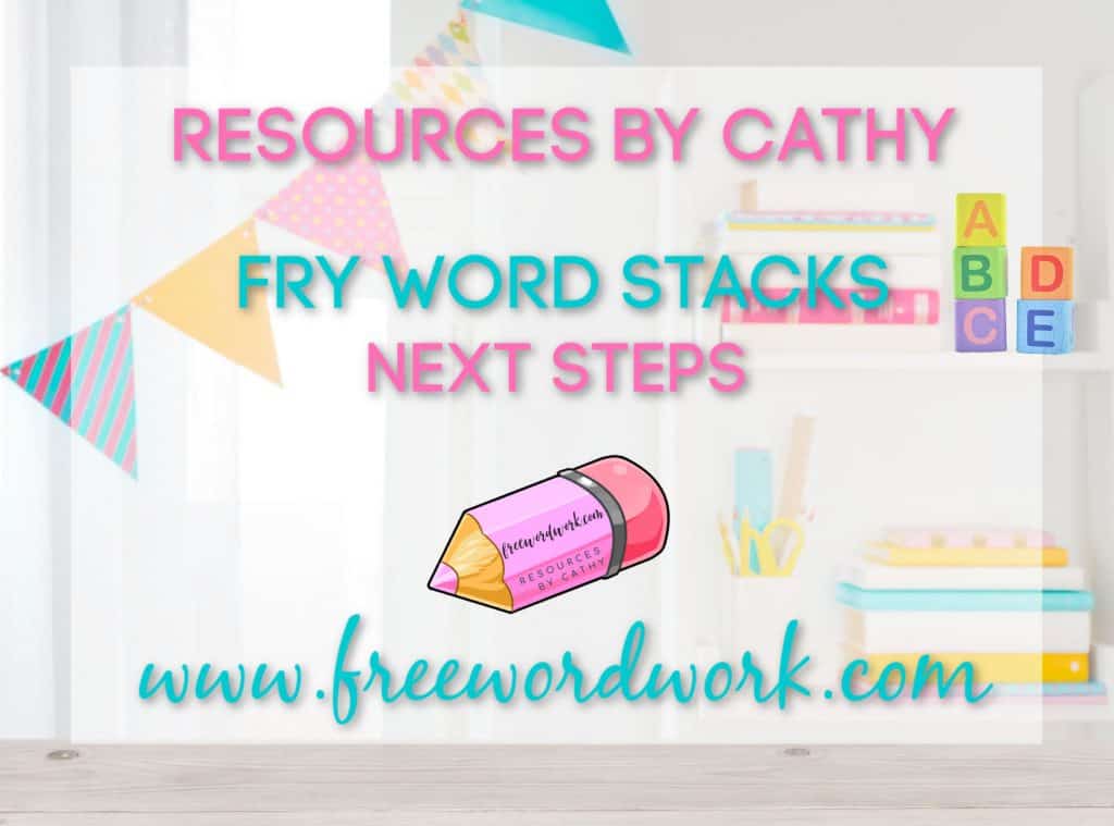 This video tutorial provides the next steps in Fry Word stacks practice. Watch to learn ideas for helping children master sight words.