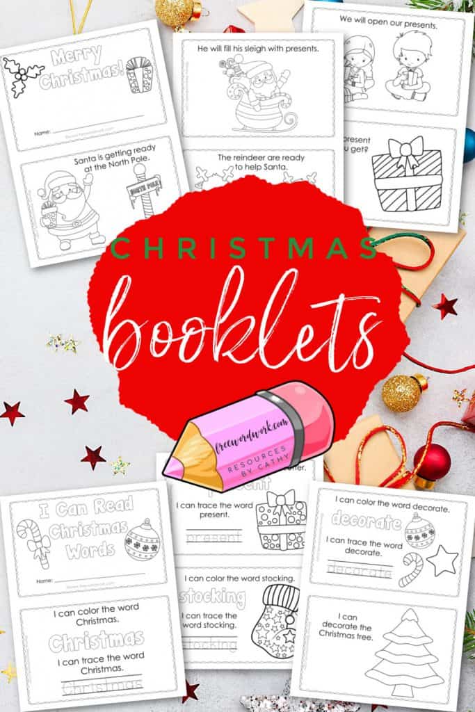These two little Christmas booklets will be a fun way for your children to practice reading during the holiday season.