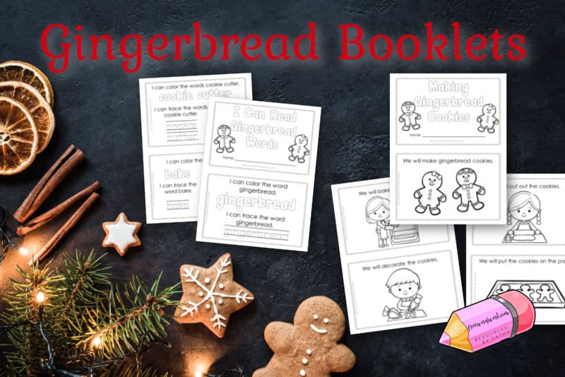 These new gingerbread booklets will be a fun addition to your gingerbread focus in the classroom.