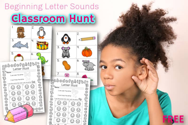 Free Alphabet Sounds Hunt