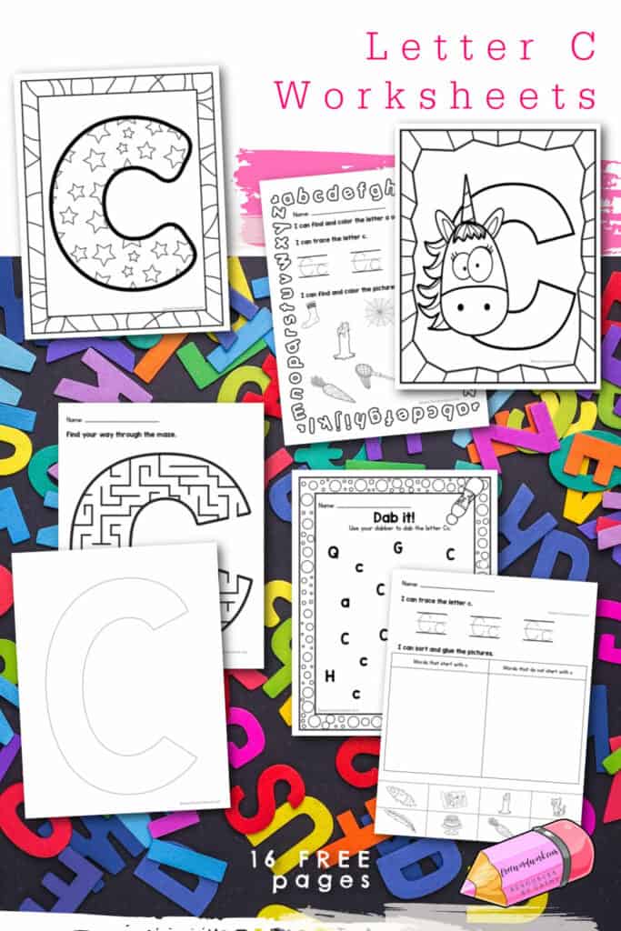 These free Letter C Worksheets will provide your students with practice with working on the letters of the alphabet.