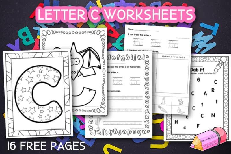 These free Letter C Worksheets will provide your students with practice with working on the letters of the alphabet.