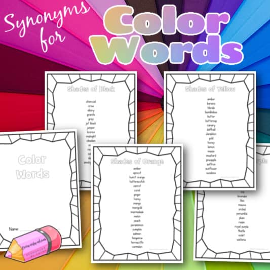 color word lists
