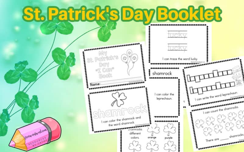 Use this simple St. Patrick's Day Booklet as you plan for a special celebration in your classroom.