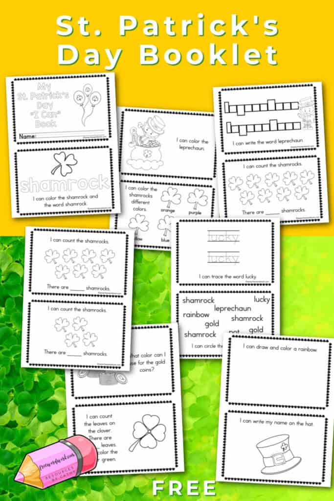 Use this simple St. Patrick's Day Booklet as you plan for a special celebration in your classroom.