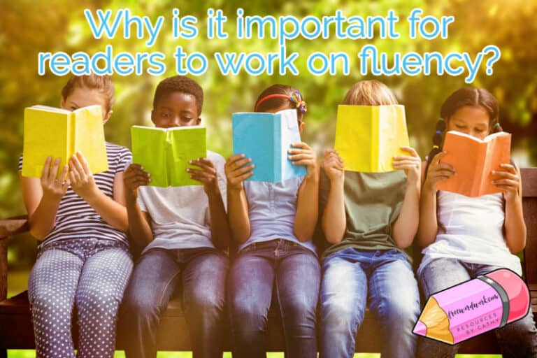 Why is it important for readers to work on fluency? Free Word Work